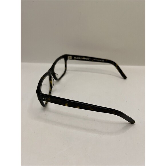 Island Company Eyeglasses S1108 Marcelo Vita Italy Designer Frames Only Brown main image 4